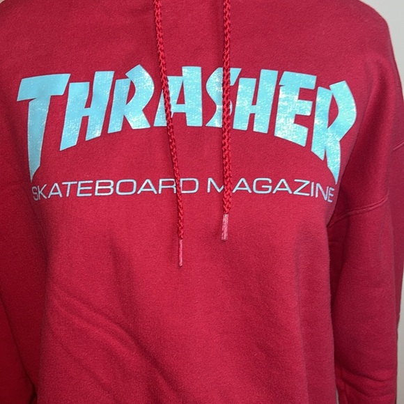 THRASHER red hoodie in new condition - Picture 7 of 12